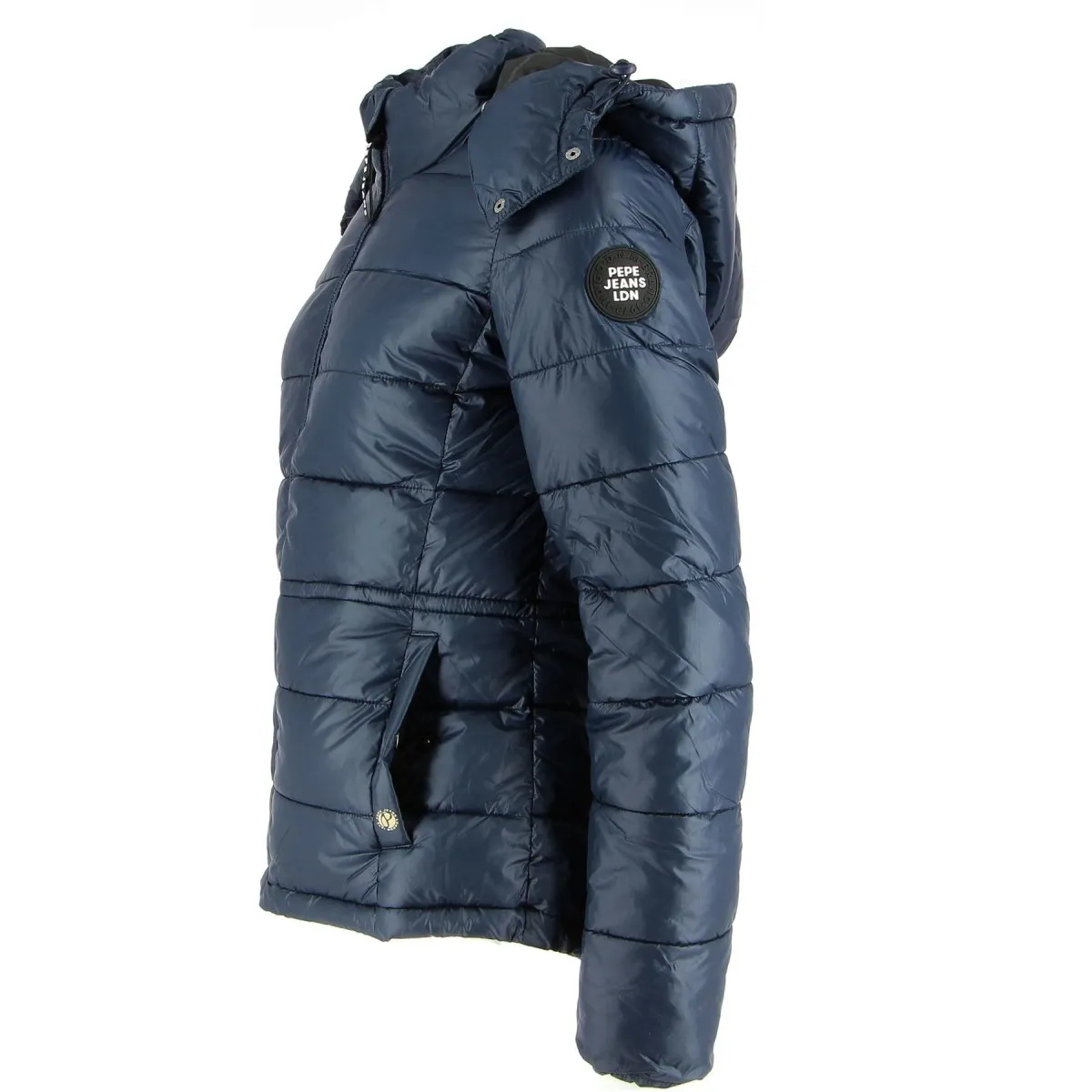 PEPE JEANS women's navy down jacket - High-quality material €59.90