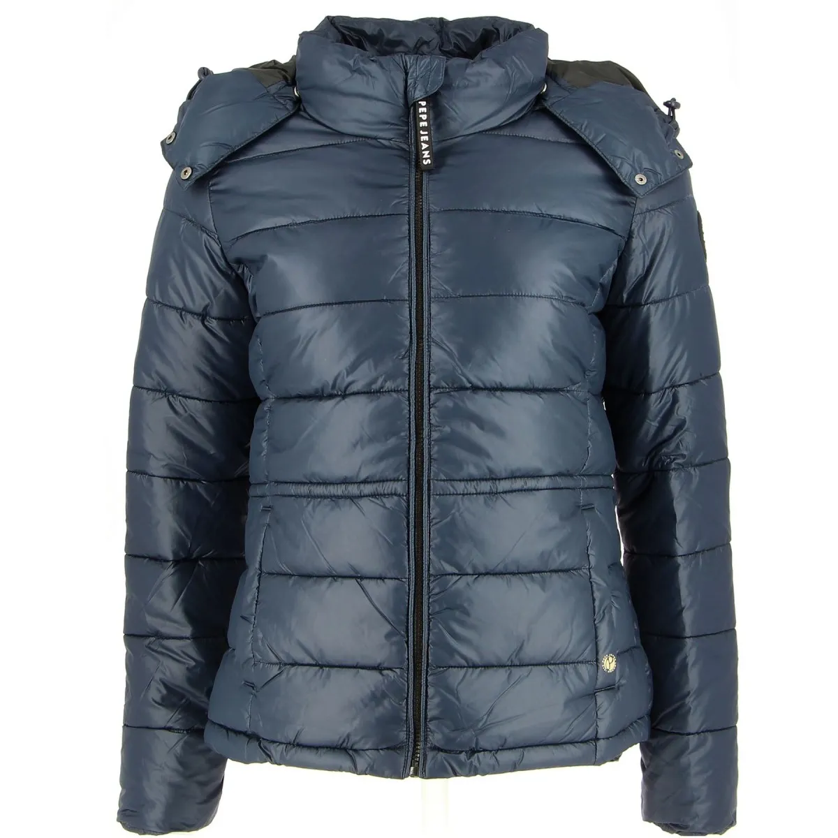 PEPE JEANS women's navy down jacket - High-quality material €59.90