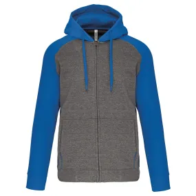 Proact PA380 - Unisex Hooded Zip-Up Fleece Jacket