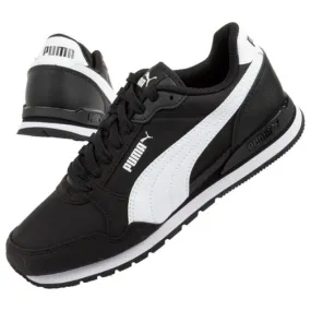 Puma St Runner Shoes 384901 01 Black,