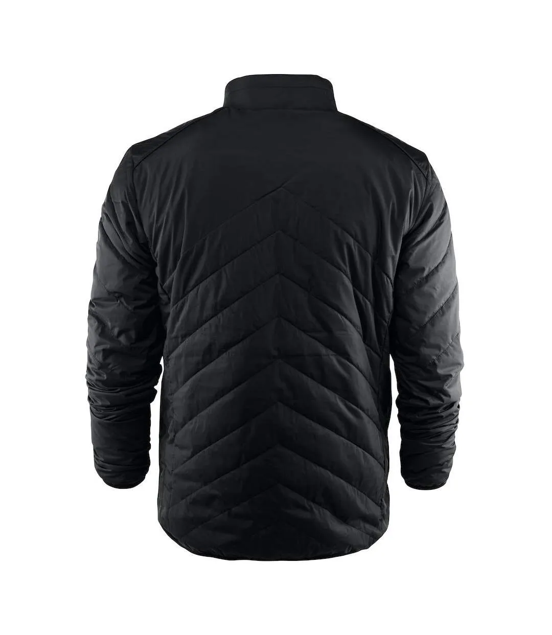 Quilted black men's jacket Deer Ridge by James Harvest.