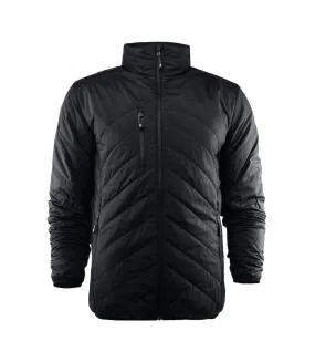 Quilted black men's jacket Deer Ridge by James Harvest.