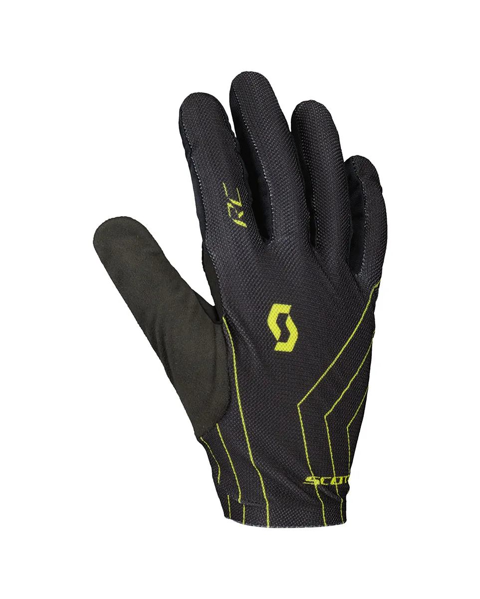 RC TEAM LF Black/Yellow Unisex Long Gloves