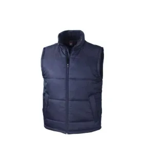 Result Core Navy Blue Adult Sleeveless Puffer Jacket