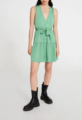 Fluid Dress with Belt by Claudie FR