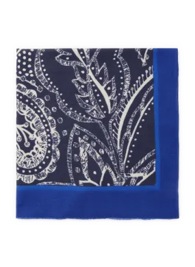 Bleu Foulard imprimé SAISON 1865