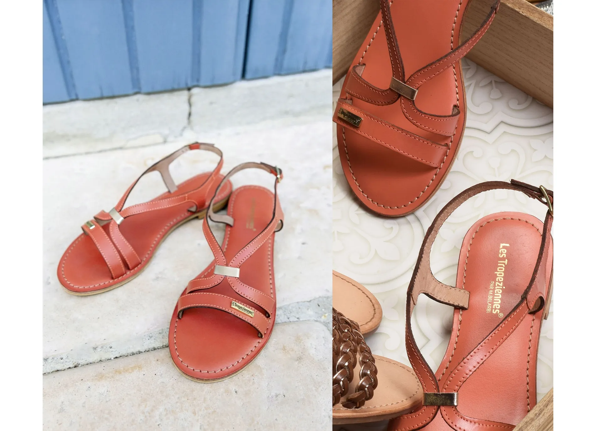 Les Tropeziennes Hamoon Corail Sandals and Flip Flops