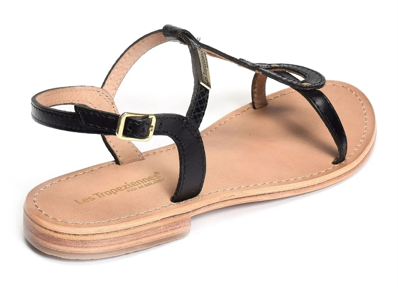 Les Tropeziennes Hamso Noir Sandals and Flip Flops