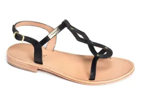 Les Tropeziennes Hamso Noir Sandals and Flip Flops