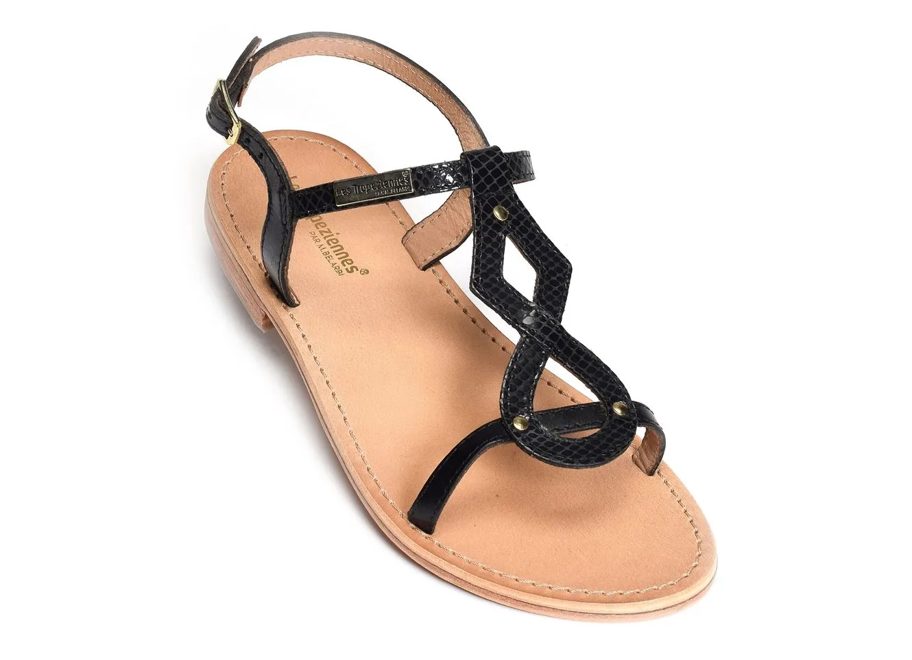 Les Tropeziennes Hamso Noir Sandals and Flip Flops