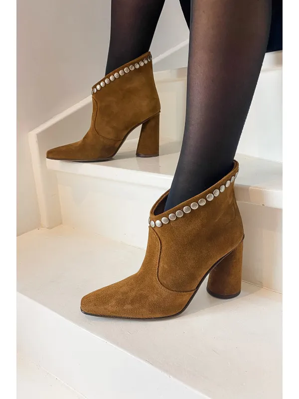 Semerdjian - F333K3 Fox Suede Booties