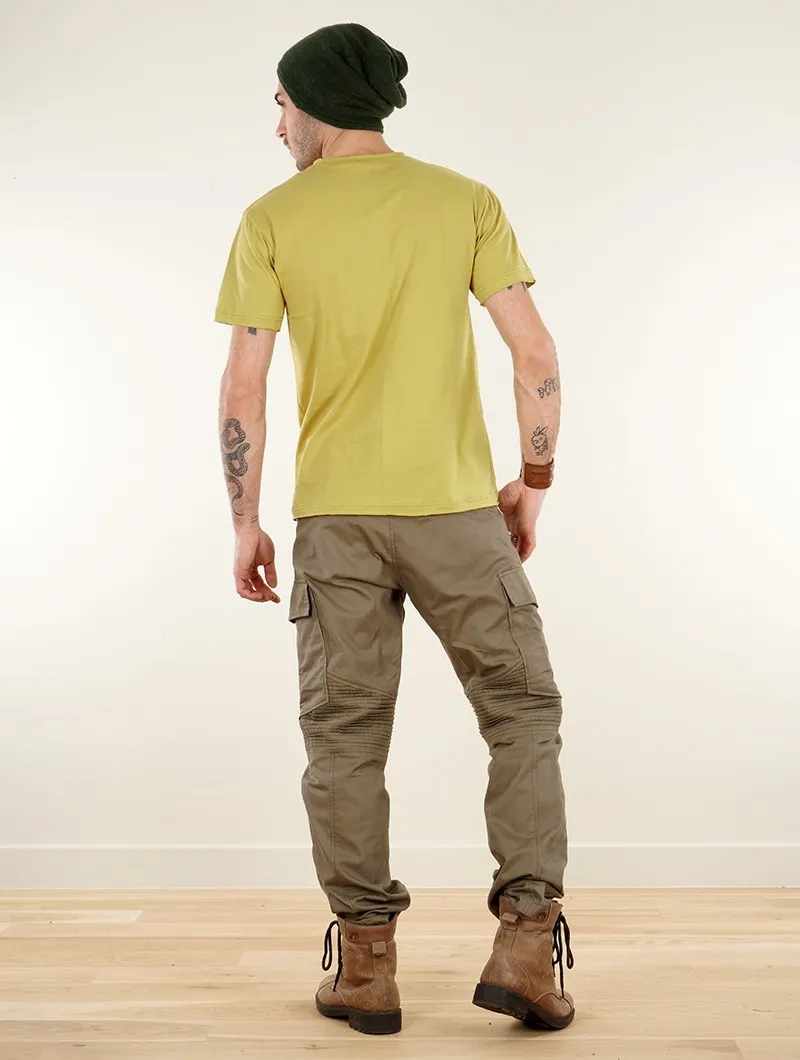 Short Sleeve Yellow Anis Amun Circuit T-Shirt