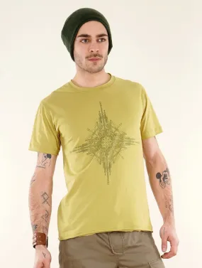 Short Sleeve Yellow Anis Amun Circuit T-Shirt