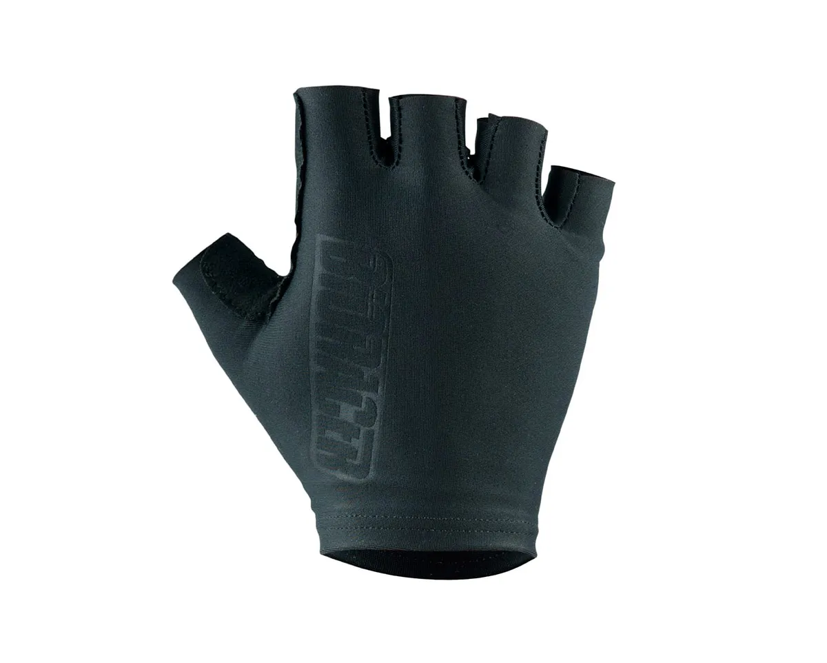 Short Unisex Black Summer Road Gloves