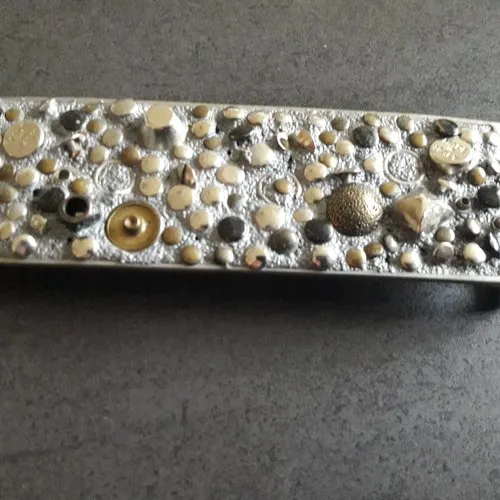 Silver Metal Belt Buckle