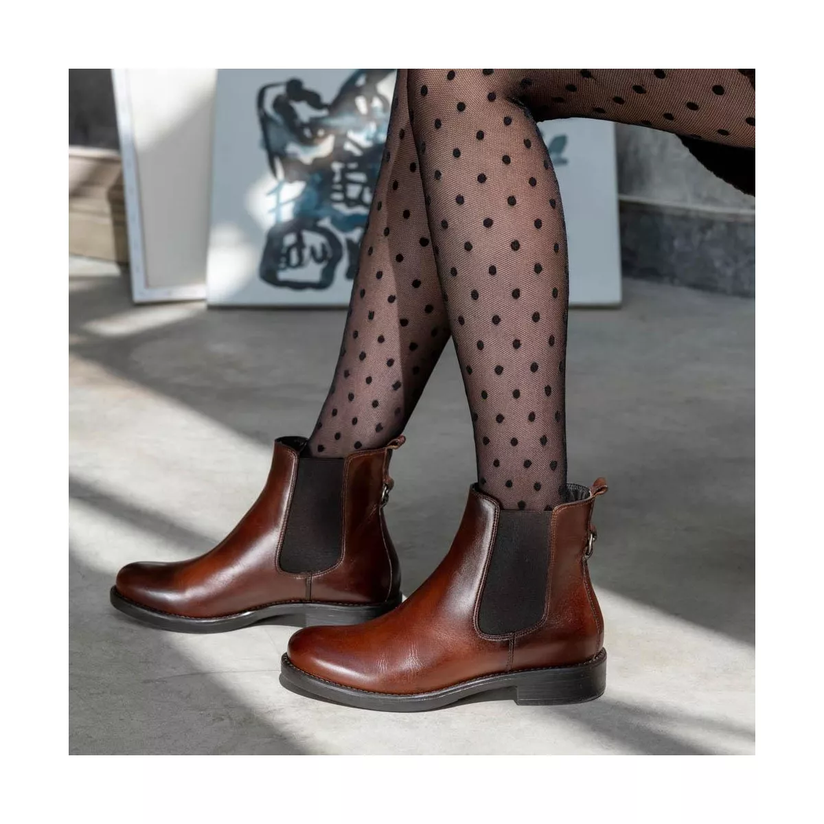 SINEQUANONE brown ankle boots