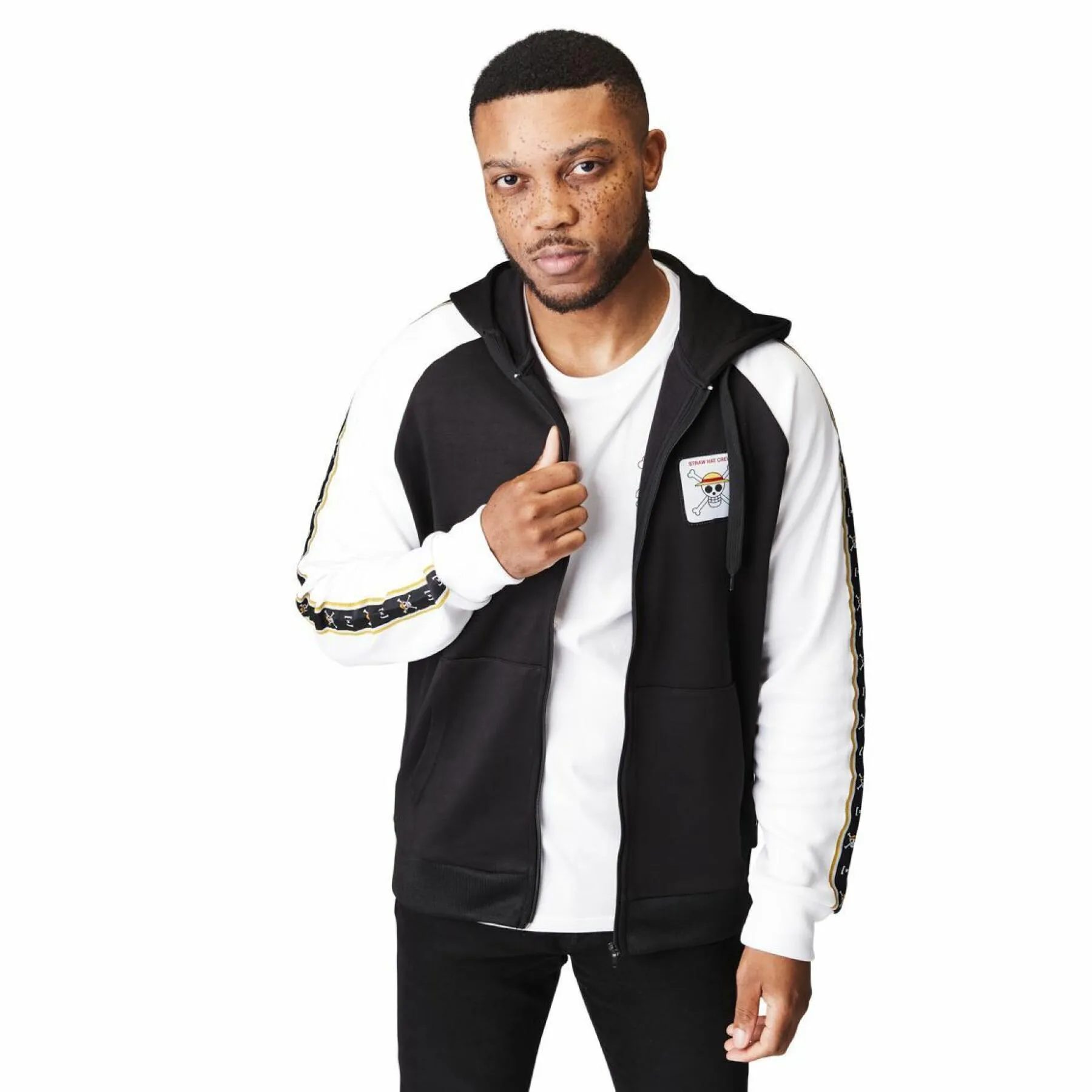 Skull One Piece Zip-Up Hoodie Capslab