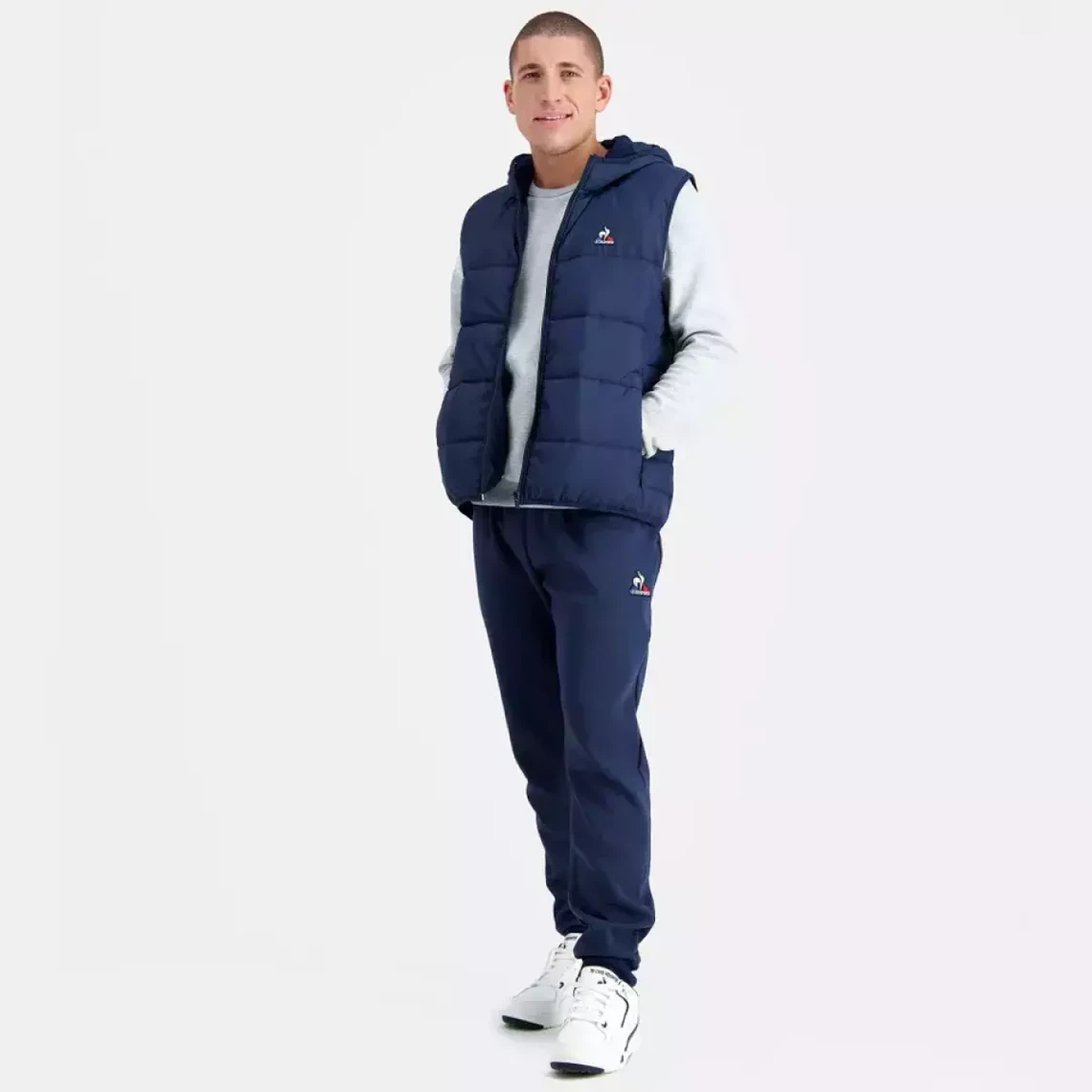 Sleeveless Puffer Jacket SL No.1 M Blue | 3 Suisses