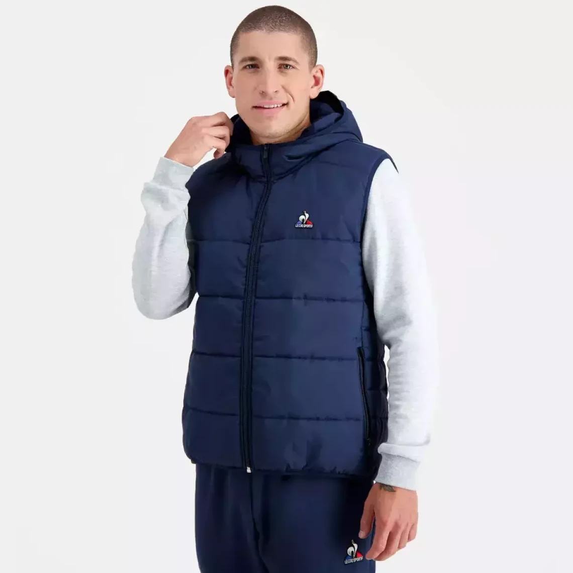 Sleeveless Puffer Jacket SL No.1 M Blue | 3 Suisses