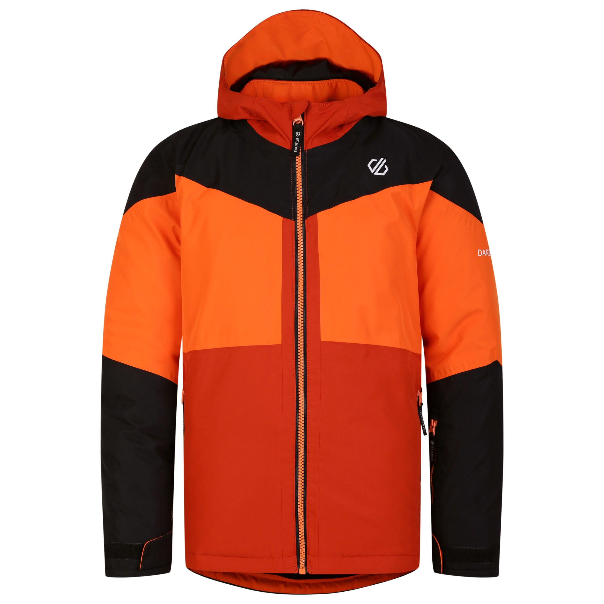 Slush Enfant Ski Jacket Orange Kids Wear