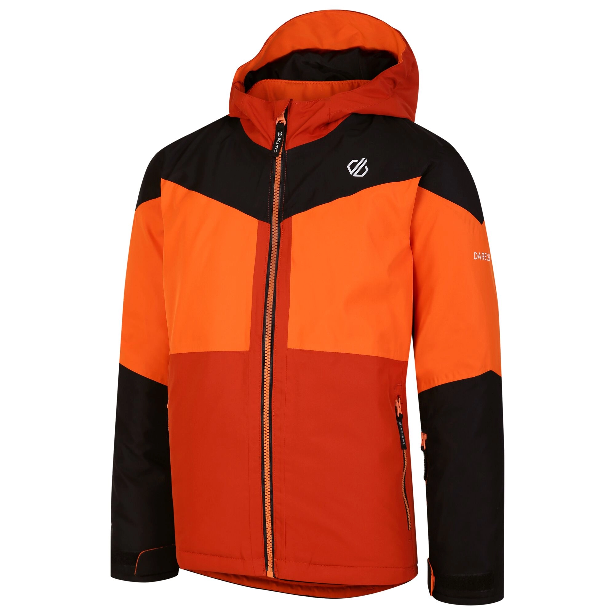 Slush Enfant Ski Jacket Orange Kids Wear