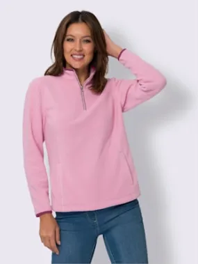 Soft fleece sweatshirt