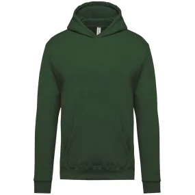 Teen Hoodie - K477 - Forest Green