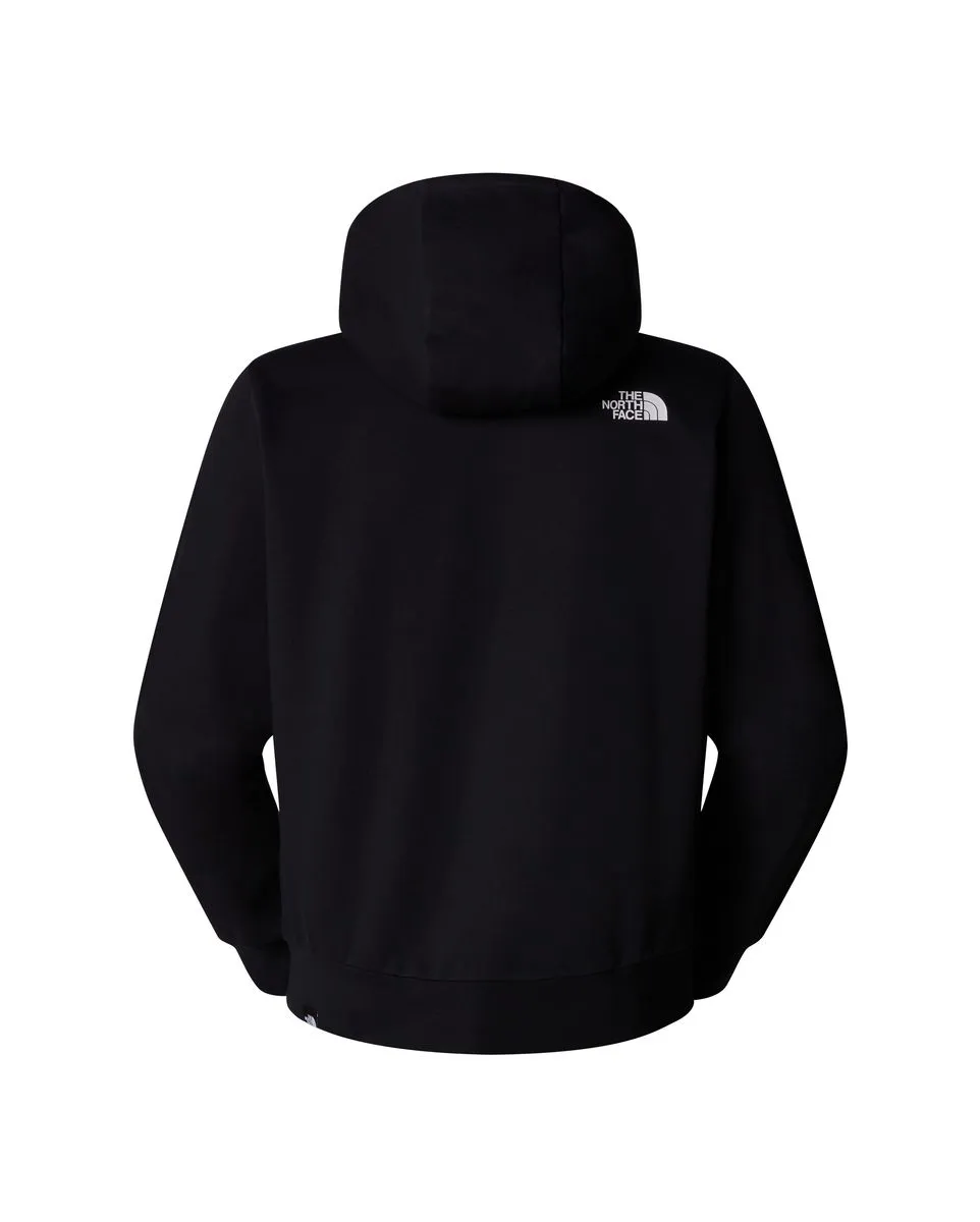 Men's Black Easy Hoodie Sweatshirt Size M