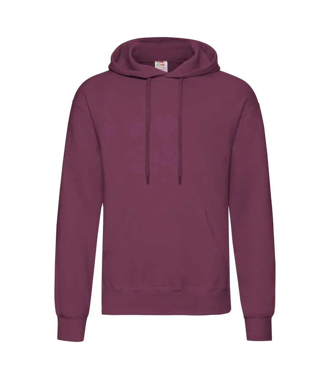 Purple Fruit of the Loom Men's Hooded Sweatshirt