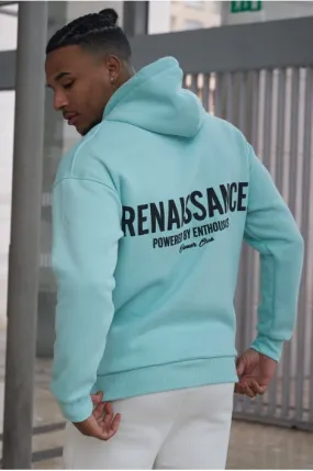 Turquoise Renaissance Hoodie Sweatshirt