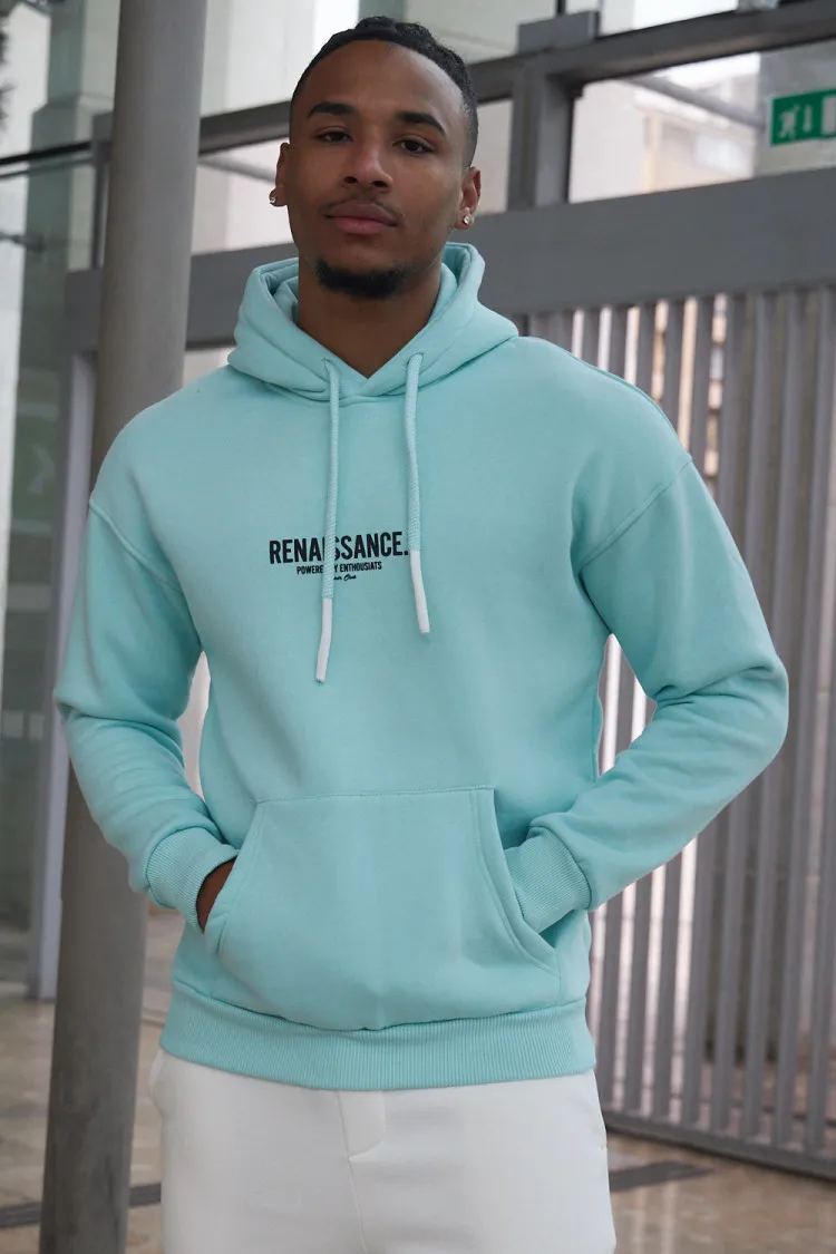 Turquoise Renaissance Hoodie Sweatshirt