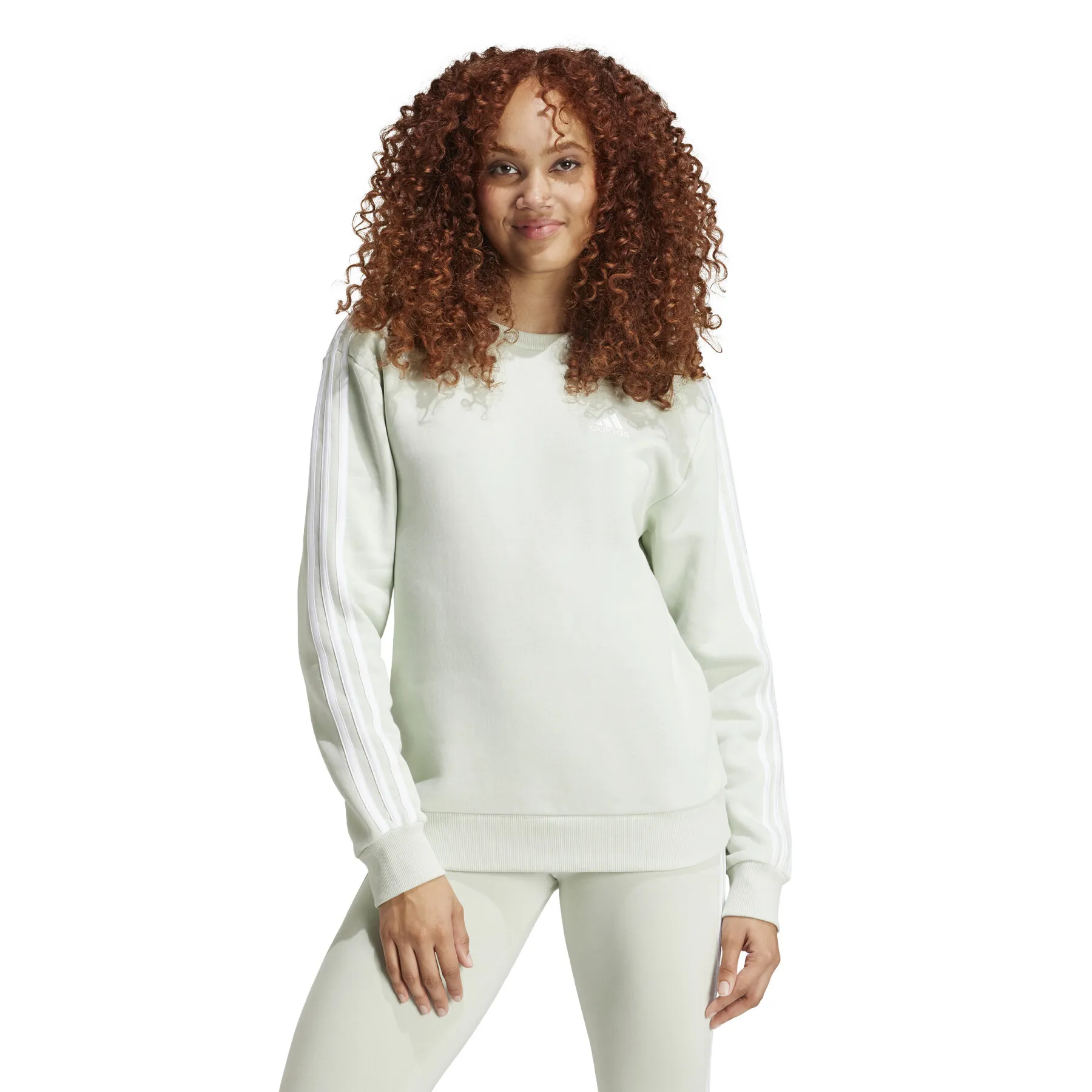 adidas Essentials 3-Stripes Fleece Women's Sweatshirt