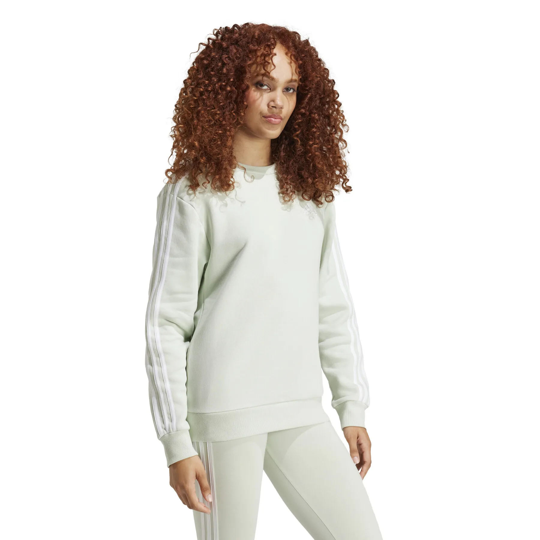 adidas Essentials 3-Stripes Fleece Women's Sweatshirt