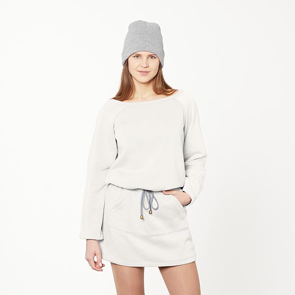 Ecru Brushed Sweatshirt