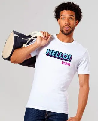 Hello bitch men's sweatshirt.