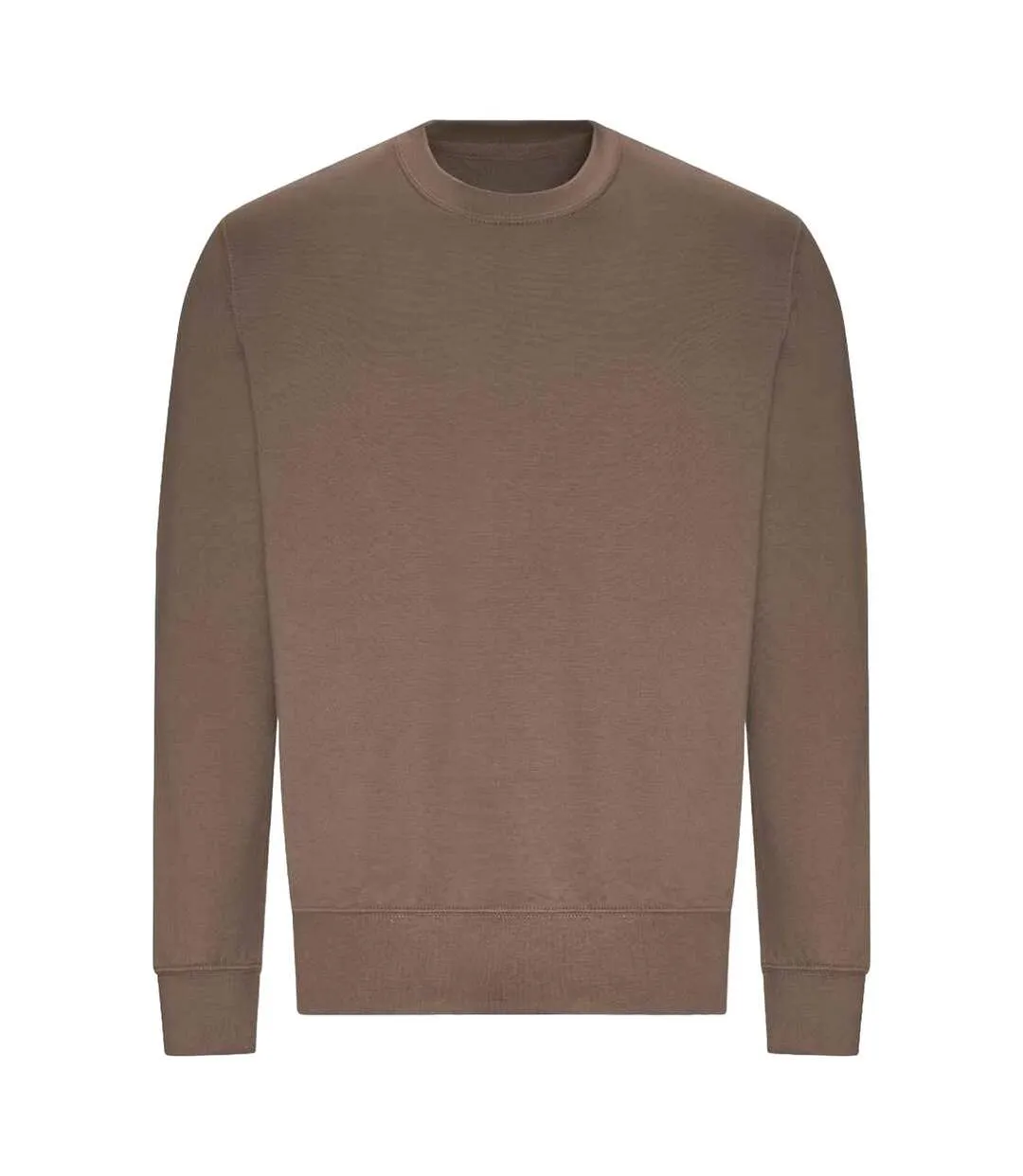 Brown Mocha Men's Sweatshirt by Awdis.