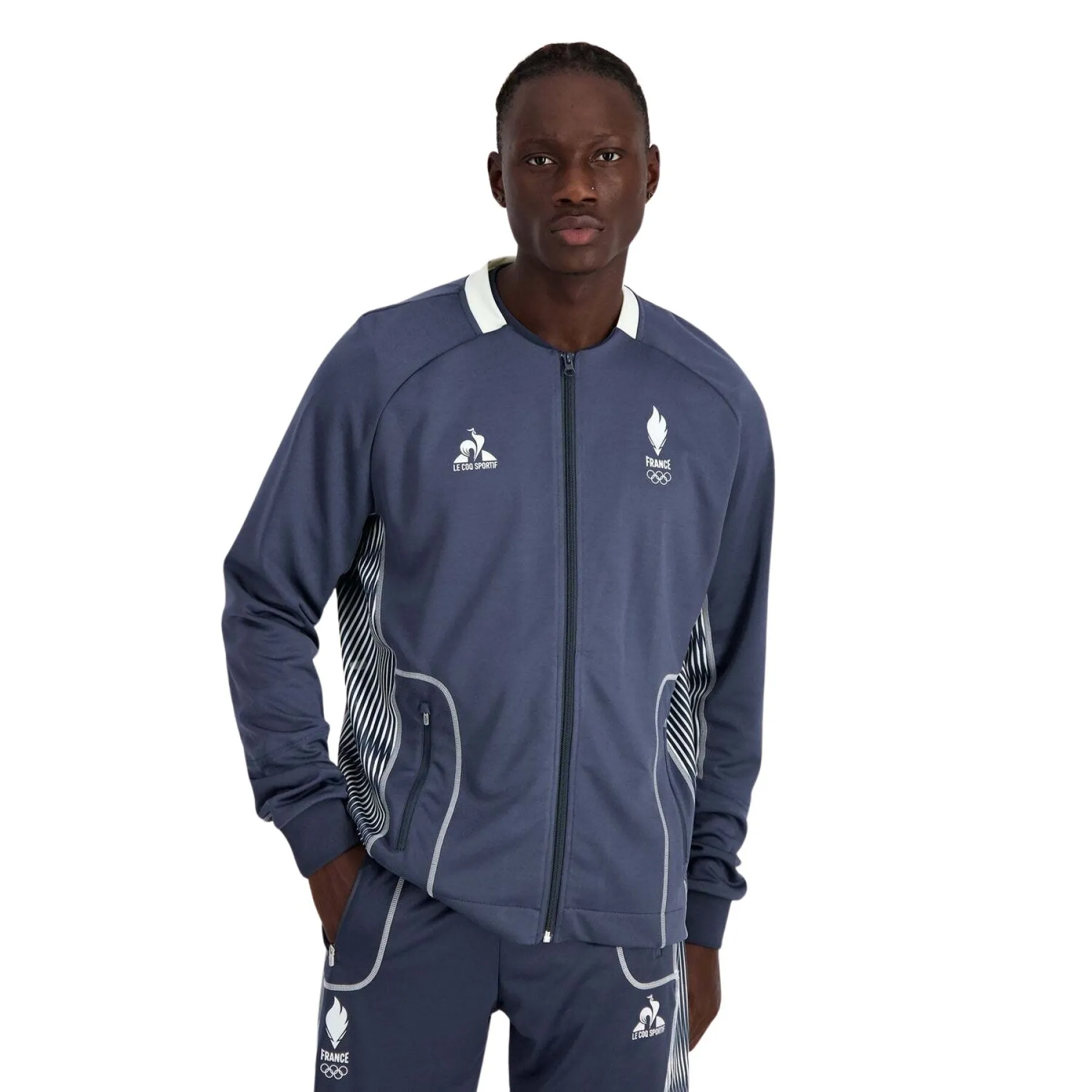 Le Coq Sportif Paris 2024 Zip-up Sweatshirt No. 2