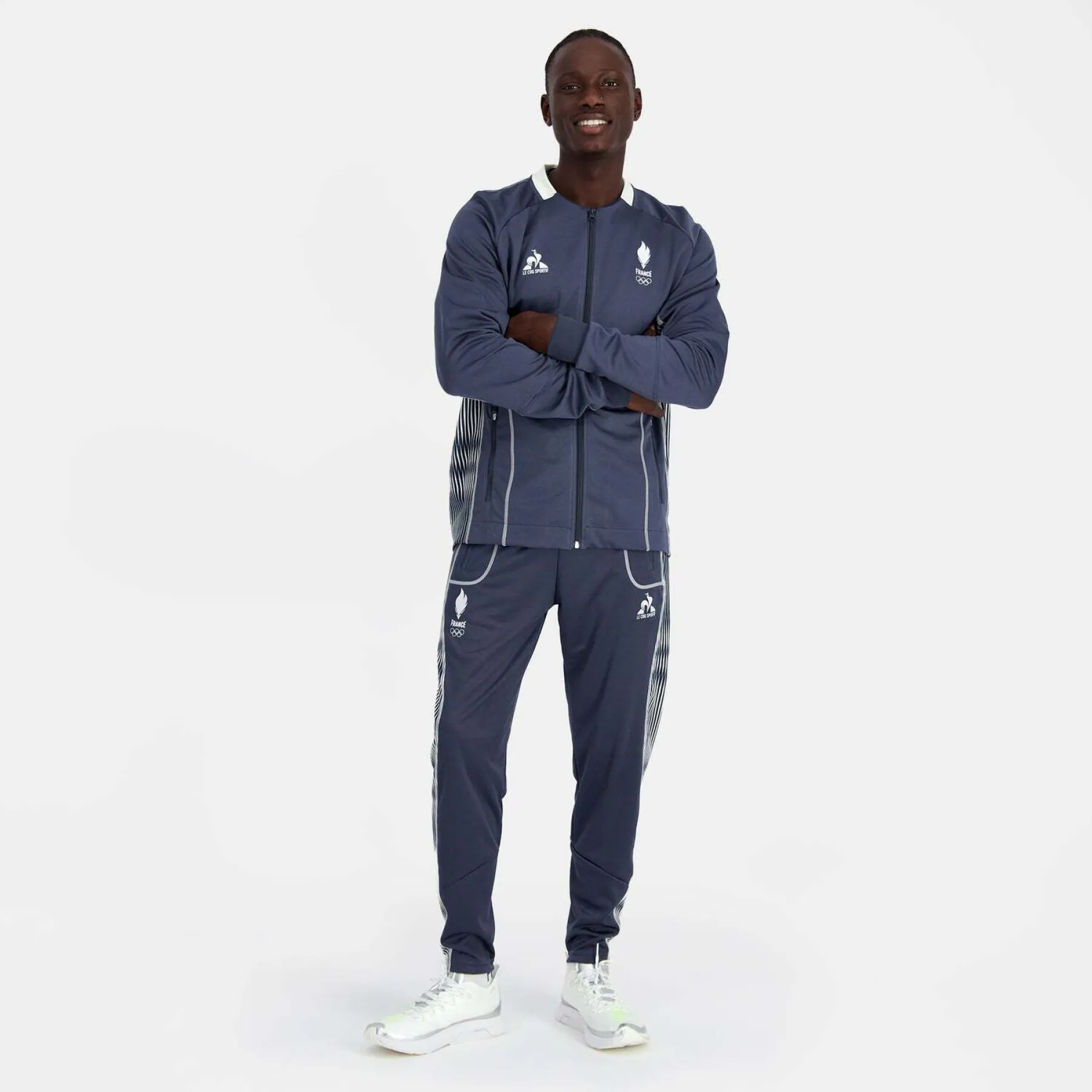 Le Coq Sportif Paris 2024 Zip-up Sweatshirt No. 2