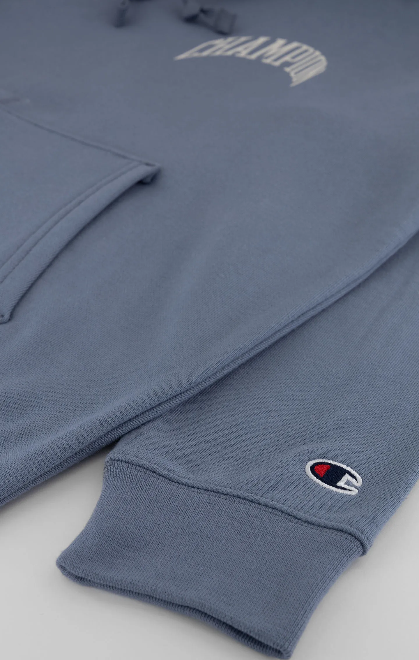 Champion France Hooded Sweatshirt with Logo Lettering