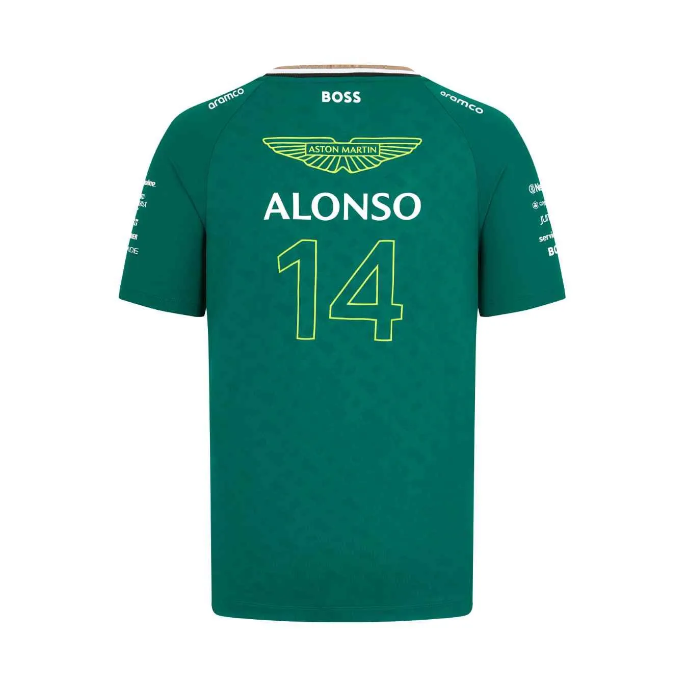 Tshirt ASTON MARTIN Fernando Alonso Green Kids ASM24 TSE ALO