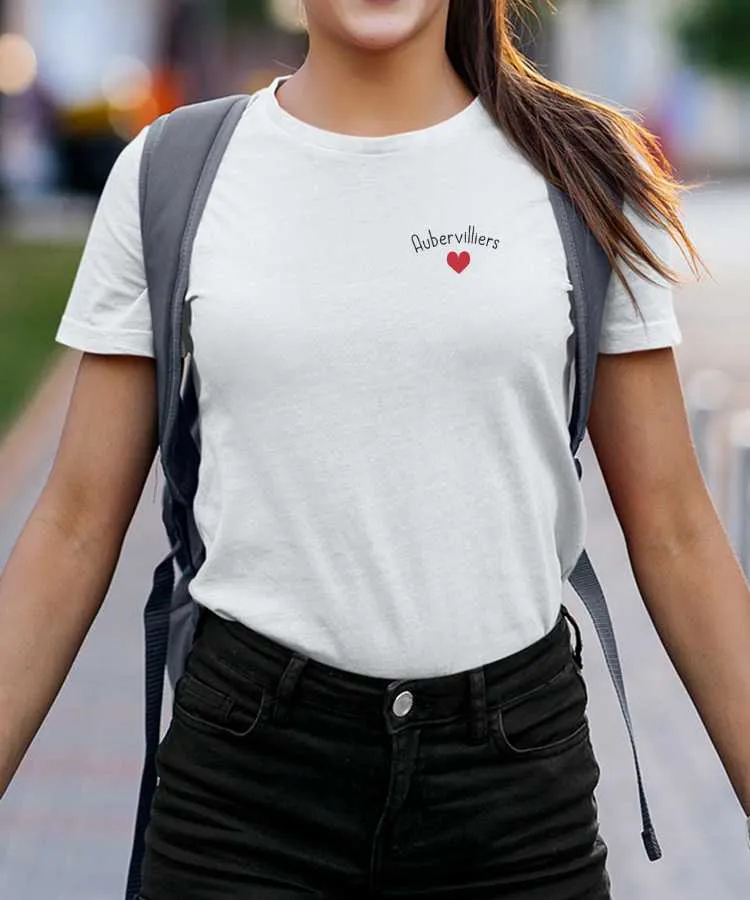 Aubervilliers Heart T-Shirt