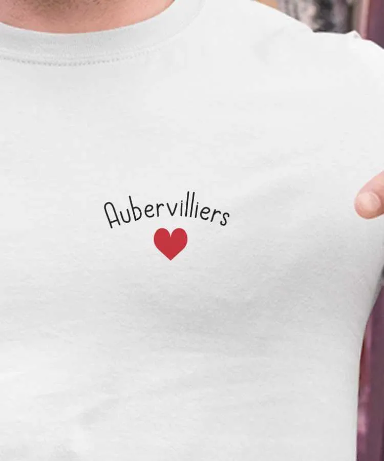 Aubervilliers Heart T-Shirt