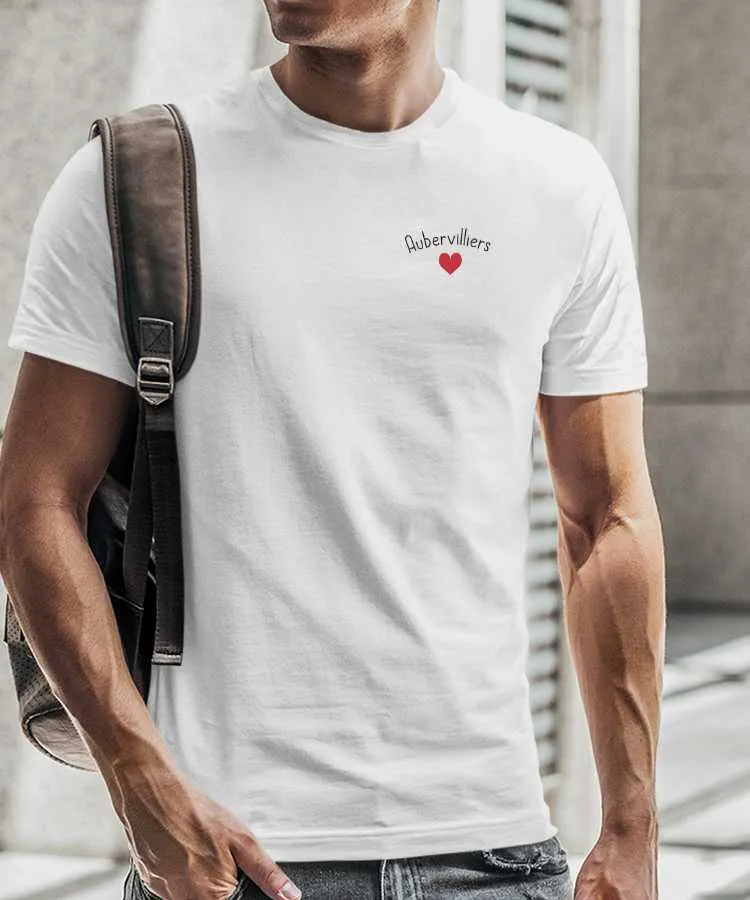 Aubervilliers Heart T-Shirt