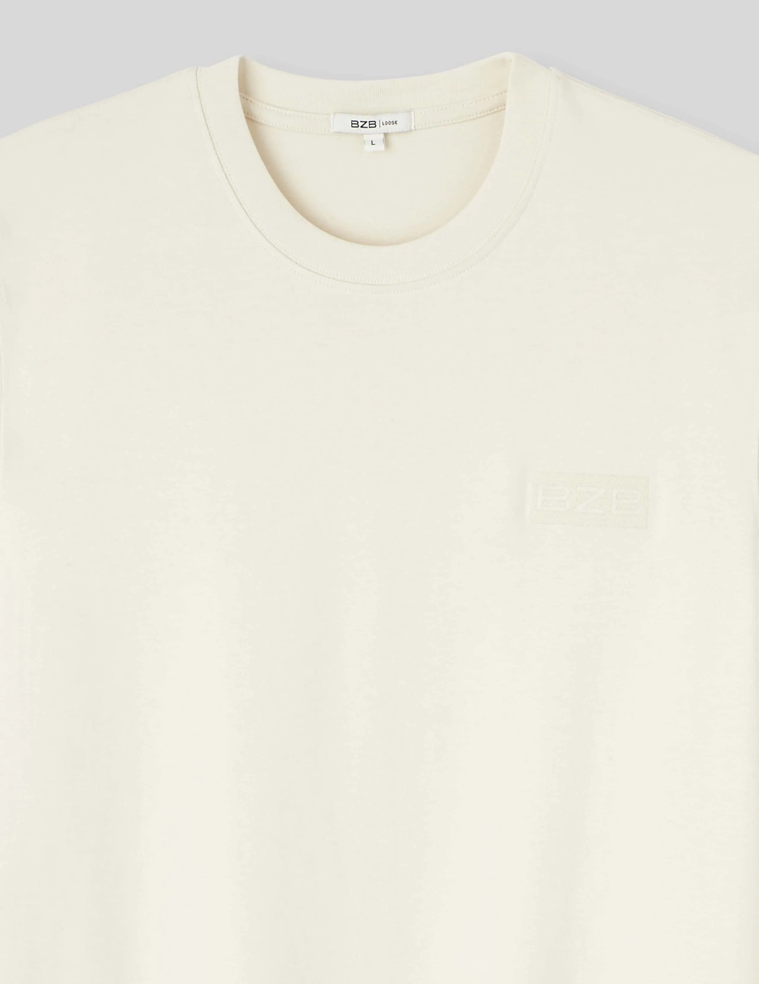 Organic cotton BZB t-shirt.