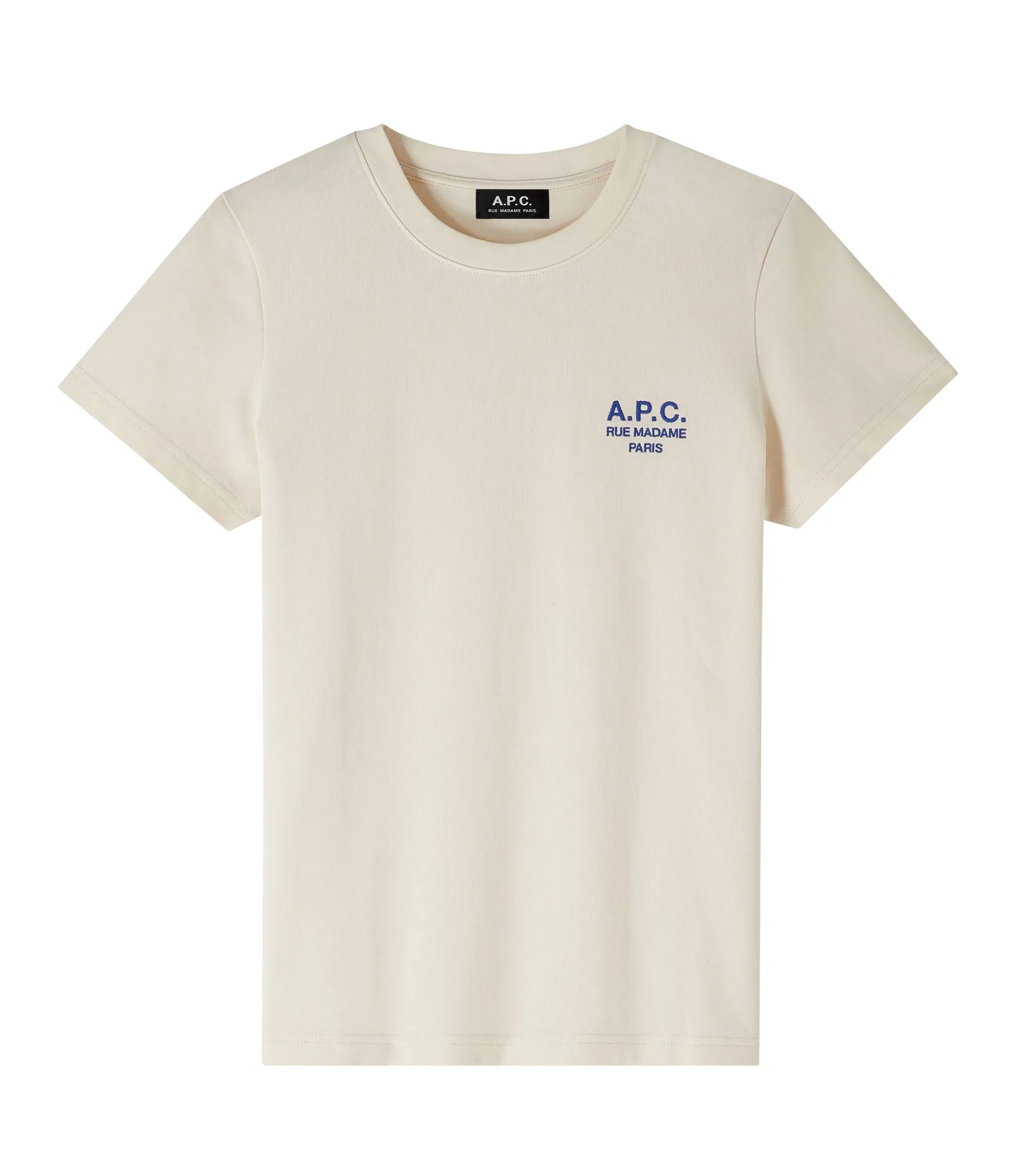 A.P.C. Denise Off-White/Blue T-Shirt