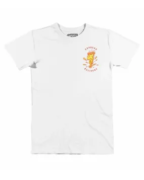 Express Delivery T-shirt - Lightning Pizza Slice | Grafitee