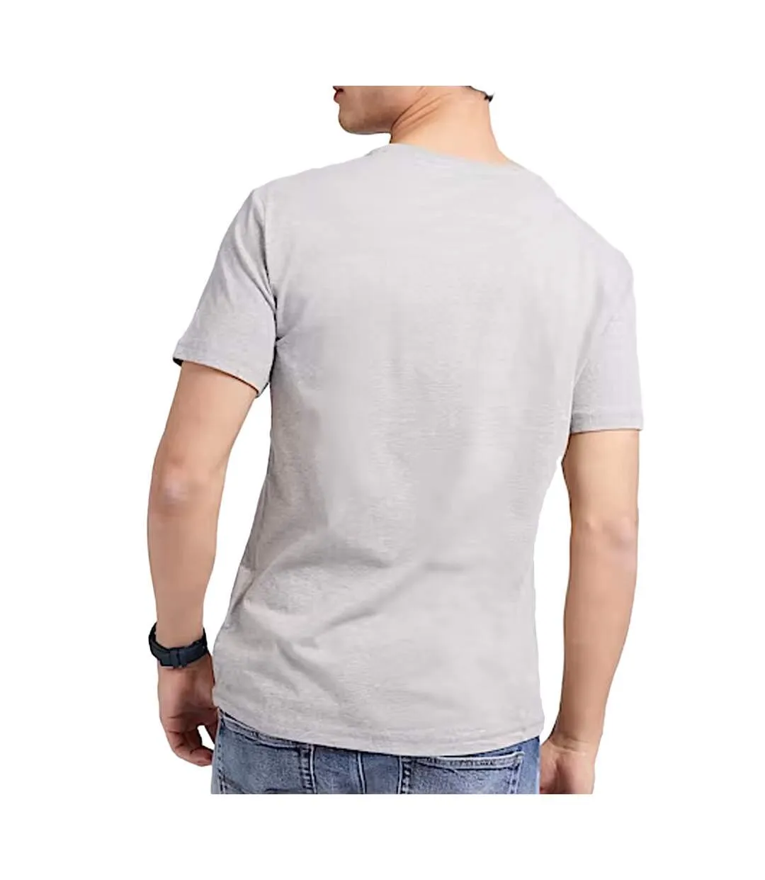 Guess Men's Gray Blurry T-shirt