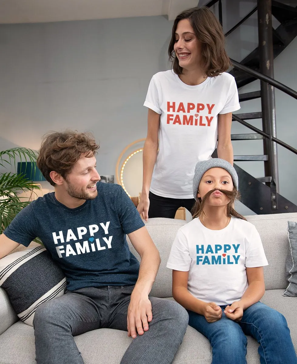 Happy Family Men's T-Shirt.