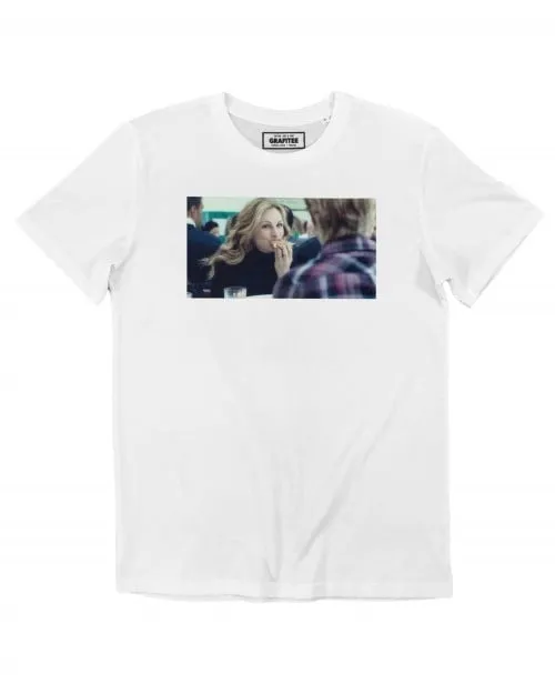 Julia Eats T-shirt - Pizza Eat Pray Love Scene | Grafitee