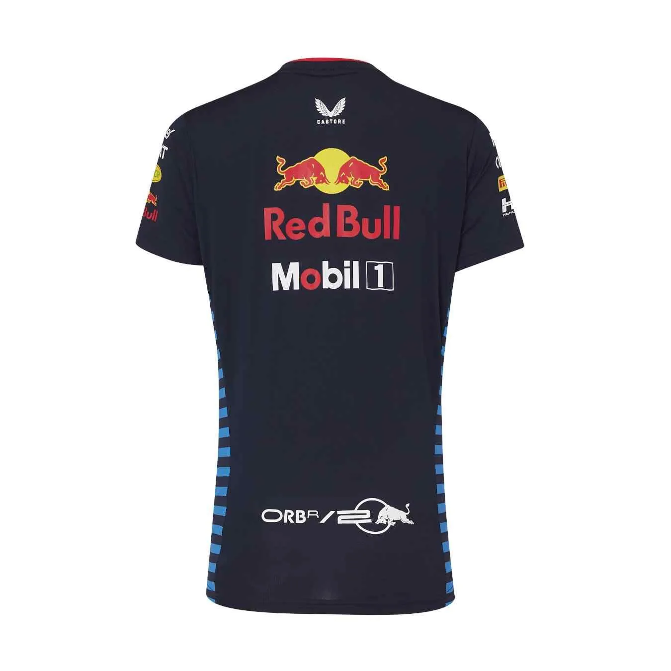 TShirt RED BULL Castore Team Replica Blue Women RBR24 TSF TEA